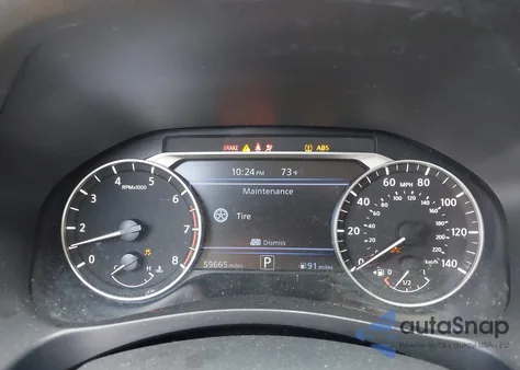 2019 Nissan Altima 2.5 Sr z USA, uszkodzony, nr VIN 1N4BL4CV1KN308899